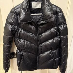 Athleta Black Quilted Jacket